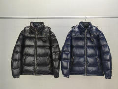 P**DA Duck Down Jacket Black/Navy Blue