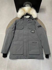 Canada G**se Down Expedition Puffer Jacket YKK Zipper