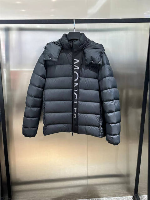 Moncler Down Puffer Jacket Gray Color