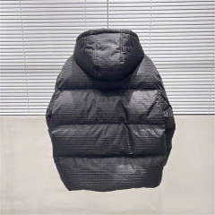 P**DA Duck Down Puffer Jacket Black Color