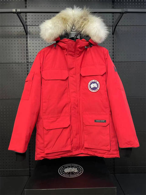 Canada G**se Down Expedition Puffer Jacket YKK Zipper