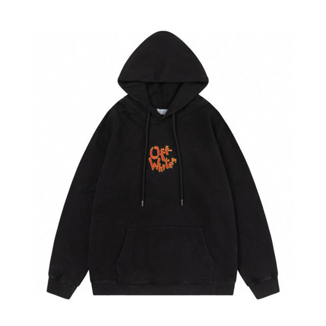 OW Red Cloud Hoodie Black
