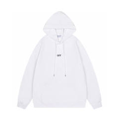 OW Classic Logo Hoodie Black White