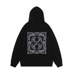 OW Bandana Hoodie Black