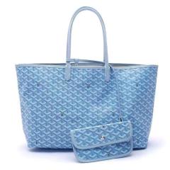 Goyαrd Saint Louis GM Bally's Tote Bag Green Blue Turquoise 2024 Limited