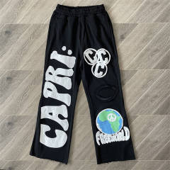 Project Capri Denim Flared Sweatpants 4 Colors