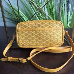 Goyαrd Cap Vert Bag Coated Canvas