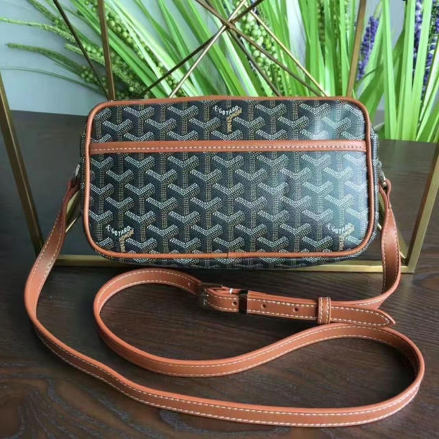 Goyαrd Cap Vert Bag Coated Canvas