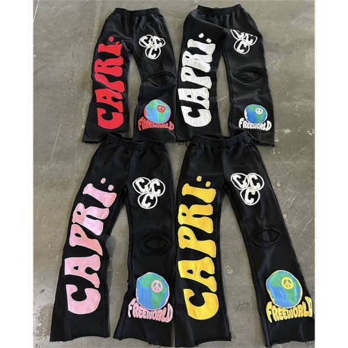 Project Capri Denim Flared Sweatpants 4 Colors