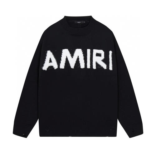 Amir* Knit Sweater Black Beige