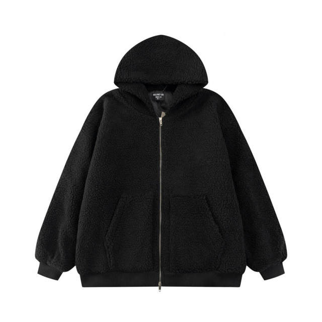 BLCG Sherpa Hoodie Black