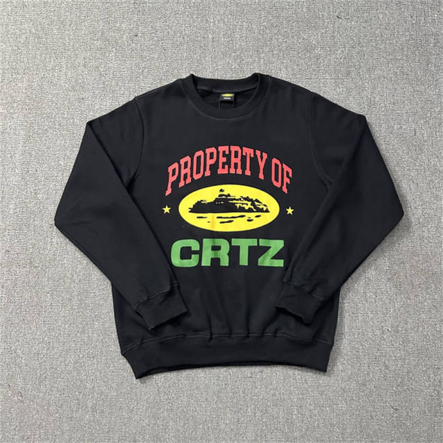 Corteiz Basic Sweatshirt Blue Gray Black White