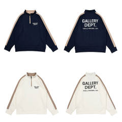 GALLERY DEPT Hollywood CA Half Zipped Sweatshirt Clean Fits