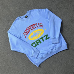 Corteiz Basic Sweatshirt Blue Gray Black White