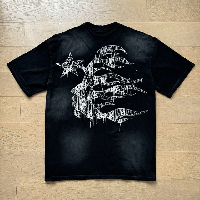 Hellstar Distressed Logo Tee T-Shirt
