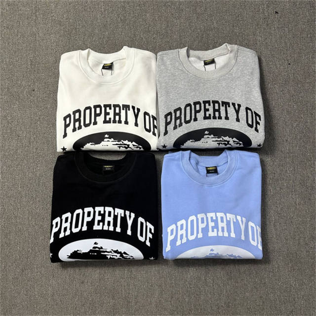 Corteiz Basic Sweatshirt Blue Gray Black White