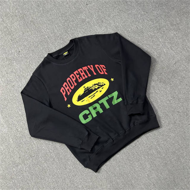 Corteiz Basic Sweatshirt Blue Gray Black White