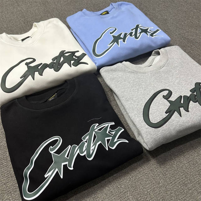 Corteiz Basic Sweatshirt Blue Gray Black White