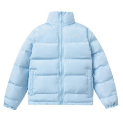 Trapstar Embroidery Logo Puffer Jacket Blue