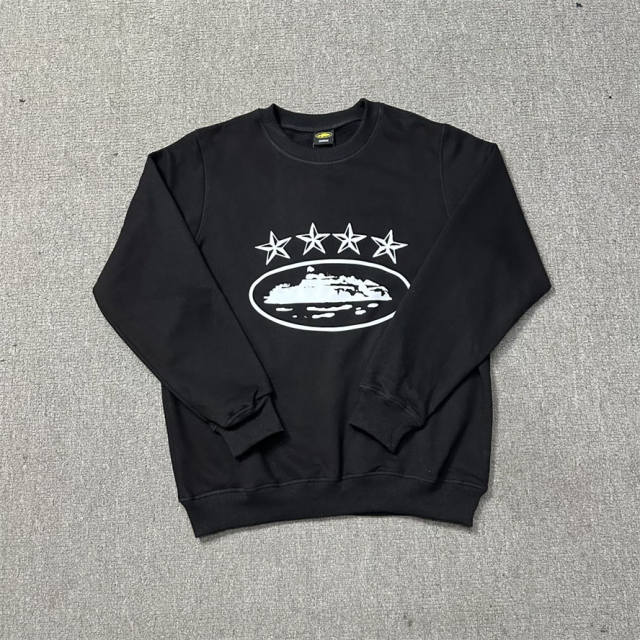 Corteiz Basic Sweatshirt Blue Gray Black White