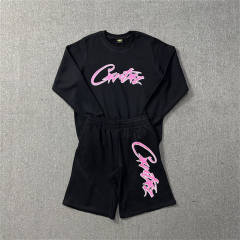 Corteiz Basic Sweatshirt Black White