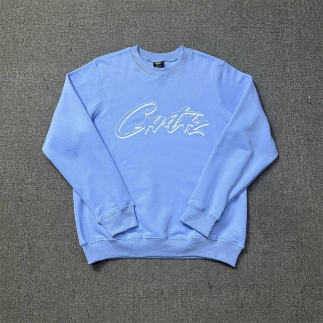 Corteiz Basic Sweatshirt Blue Gray Black White