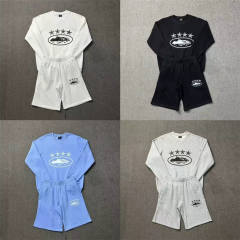 Corteiz Basic Sweatshirt Blue Gray Black White