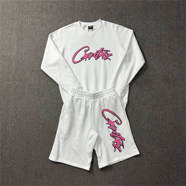 Corteiz Basic Sweatshirt Black White