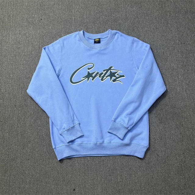 Corteiz Basic Sweatshirt Blue Gray Black White