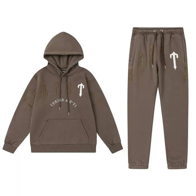 Trapstar Embroidered Logo Fleece Tracksuit Hoodie Pants