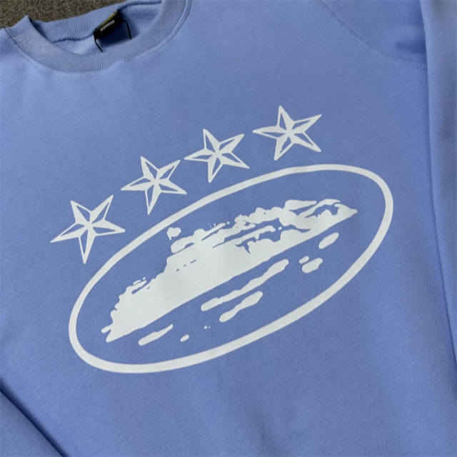 Corteiz Basic Sweatshirt Blue Gray Black White