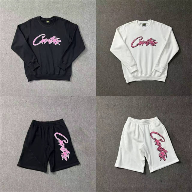 Corteiz Basic Sweatshirt Black White
