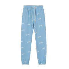 Corteiz Drill-Style Woven Track Pants - Black