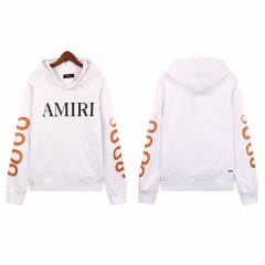 Snake Sleeve Classic Logo Hoodie (White/Black)