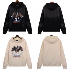 Hawks Logo Hoodie (White/Black)