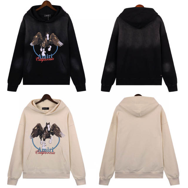 Hawks Logo Hoodie (White/Black)