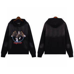 Hawks Logo Hoodie (White/Black)