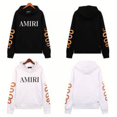 Snake Sleeve Classic Logo Hoodie (White/Black)