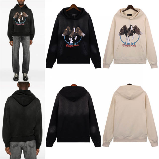 Hawks Logo Hoodie (White/Black)