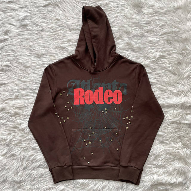 Spider WorldWide RODEO Hoodie Brown