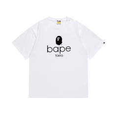 Bape A Bathing Tokyo Classic Logo T-Shirt Tee Black White