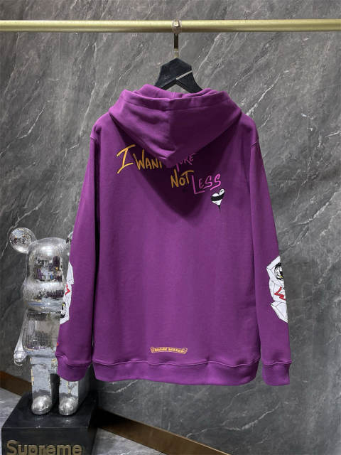 Chr0me Hearts CH AN THATS THAT Hoodie Purple