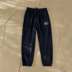 Stussy x Ni** 22SS Sweat Pants Gray Black