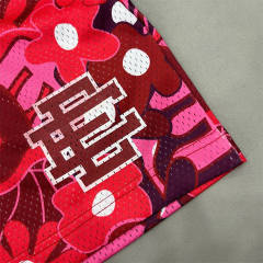 Eric Emanuel 1:1 quality version Hawaii Collection Allover Floral Monogrammed Mesh Beach Shorts 3 colors