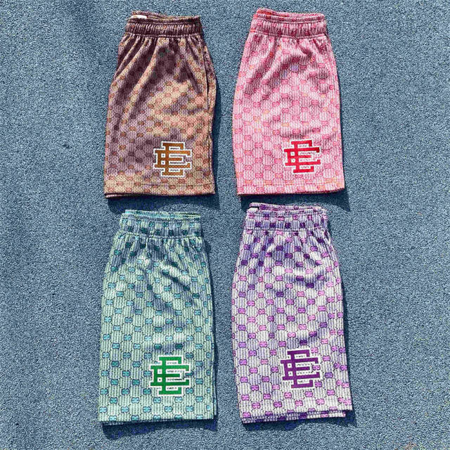 Eric Emanuel 1:1 quality version Co-branded street casual quick-dry mesh shorts 5 colors