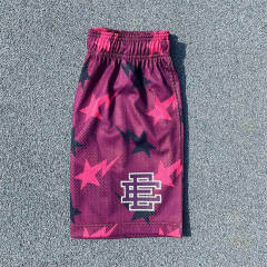 Eric Emanuel 1:1 quality version All-over Lightning Star Logo Print Shorts 6 colors