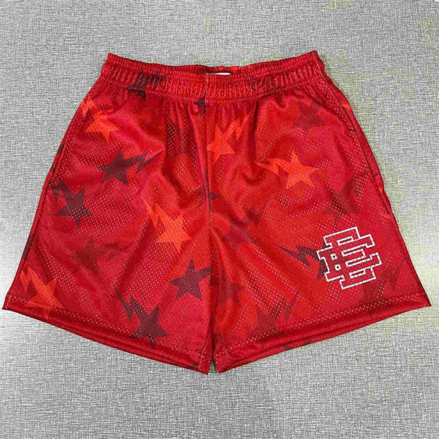 Eric Emanuel 1:1 quality version All-over Lightning Star Logo Print Shorts 6 colors