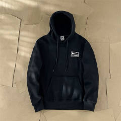 Stussy x Ni** 22SS Hoodie Gray Black