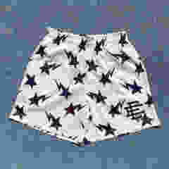 Eric Emanuel 1:1 quality version All-over Lightning Star Logo Print Shorts 6 colors