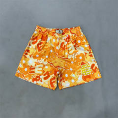 Eric Emanuel 1:1 quality version Hawaii Collection Allover Floral Monogrammed Mesh Beach Shorts 3 colors